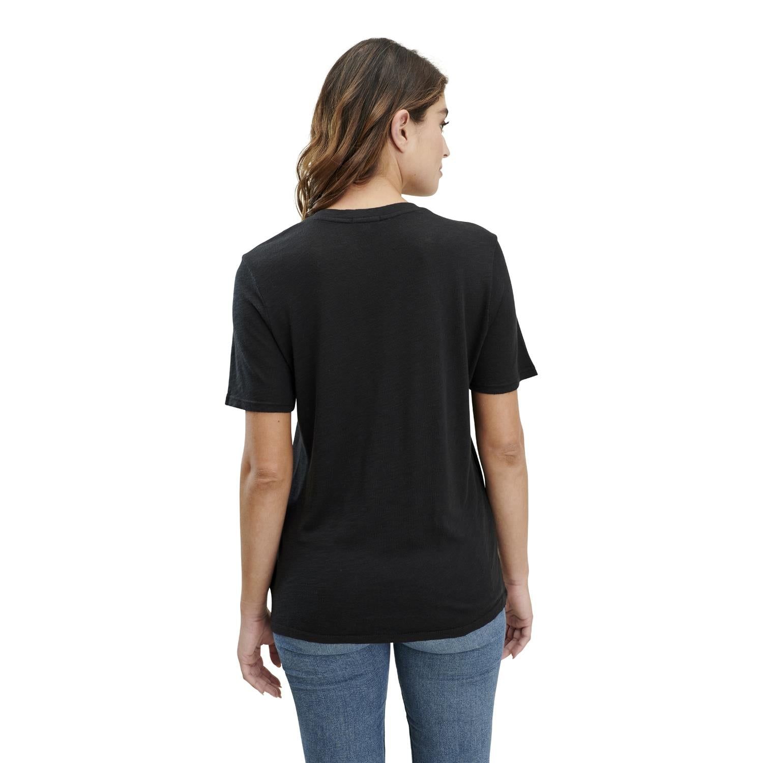 Zoe Slub Crew Neck T-shirt sold by Lord & Taylor product image thumbnail 3