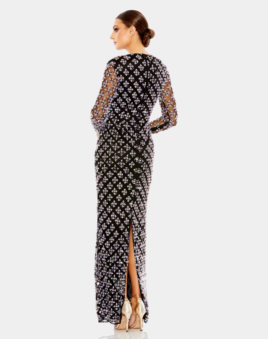 Long Sleeve Gown sold by Lord & Taylor product image thumbnail 3