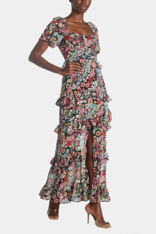 Bustier Tiered Maxi Dress sold by Lord & Taylor