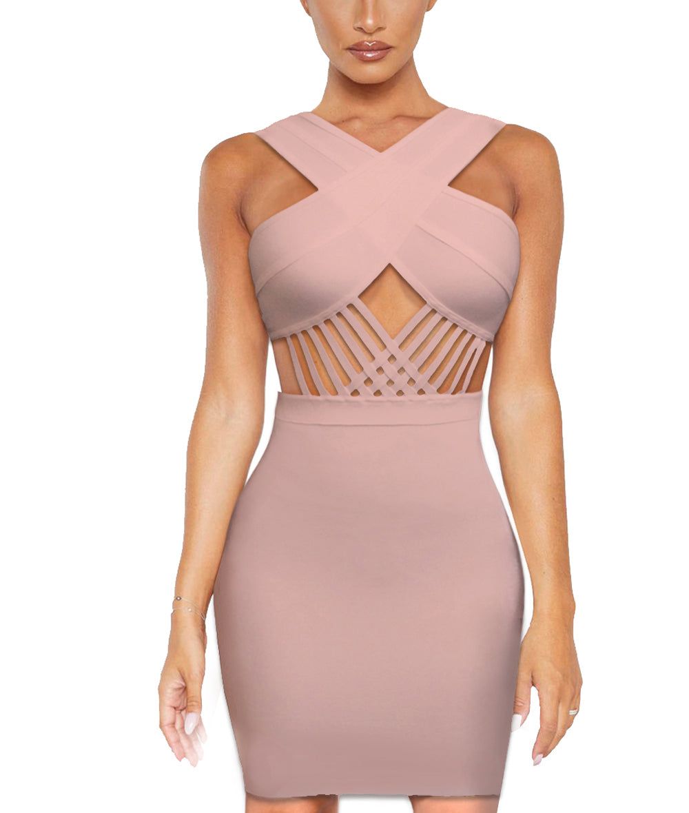 Cross Strap Bodycon Bandage Dress sold by Lord & Taylor product image thumbnail 23