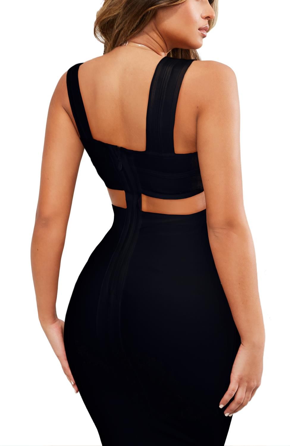 Cross Strap Bodycon Bandage Dress sold by Lord & Taylor product image thumbnail 2