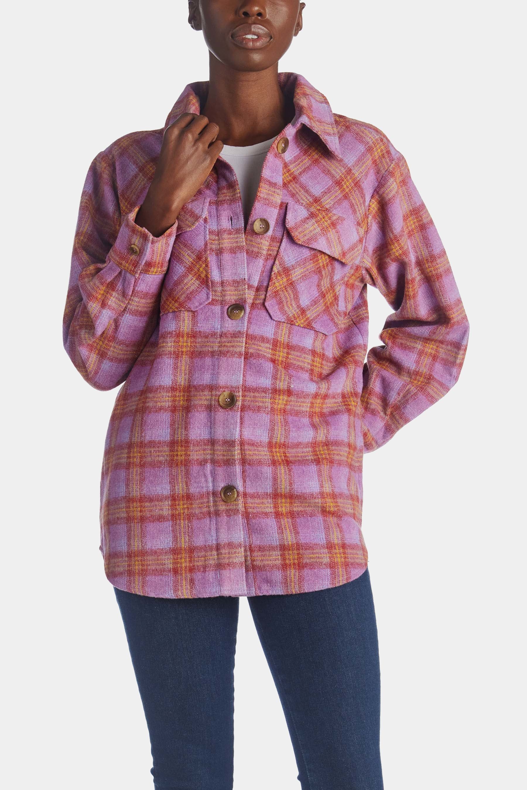 Brooklyn Shacket sold by Lord & Taylor