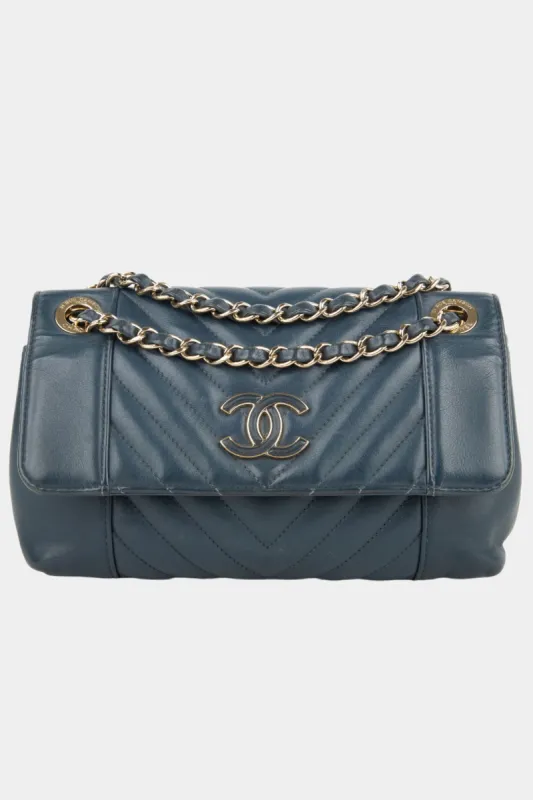 Chevron Lambskin Crossbody Bag sold by Lord & Taylor