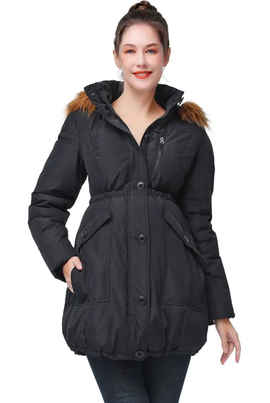 Eloise Maternity Hooded Down Puffer Coat sold by Lord & Taylor