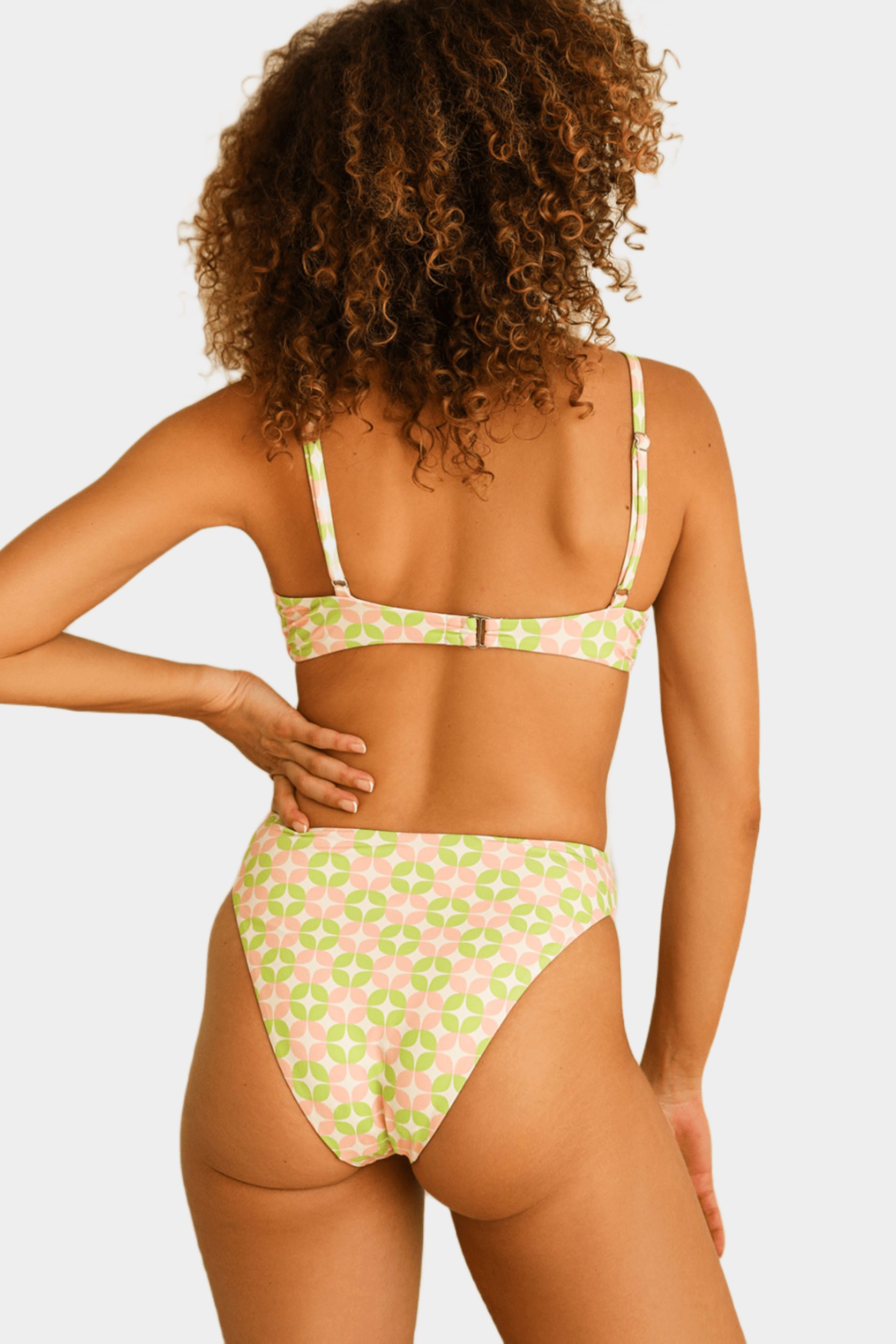 Zen Knotted Triangle Retro Pop Bikini Top sold by Lord & Taylor product image thumbnail 4