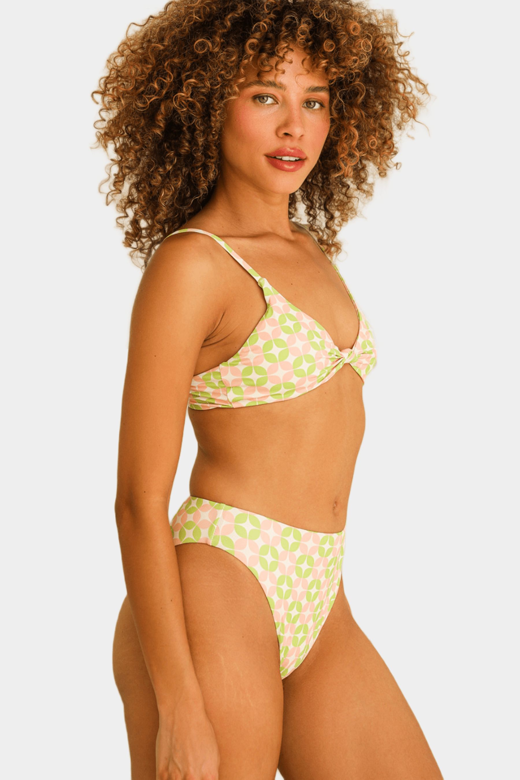 Zen Knotted Triangle Retro Pop Bikini Top sold by Lord & Taylor product image thumbnail 3