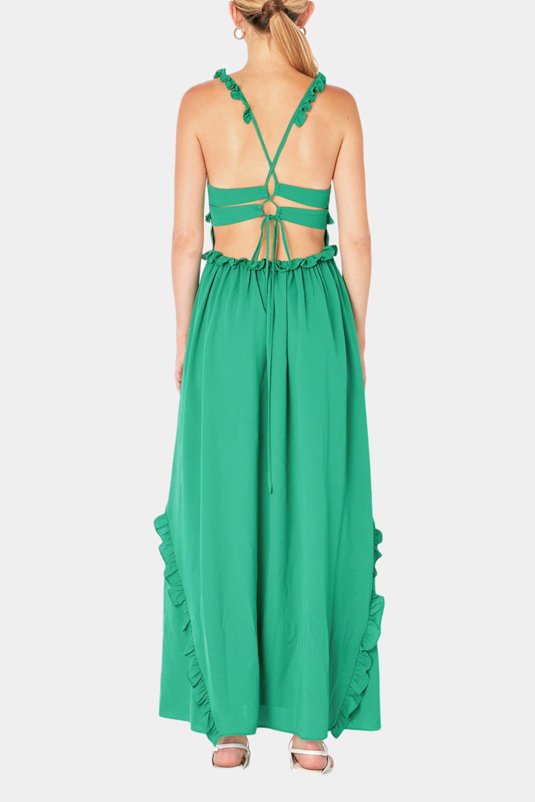 Open Back Maxi Dress sold by Lord & Taylor product image thumbnail 2