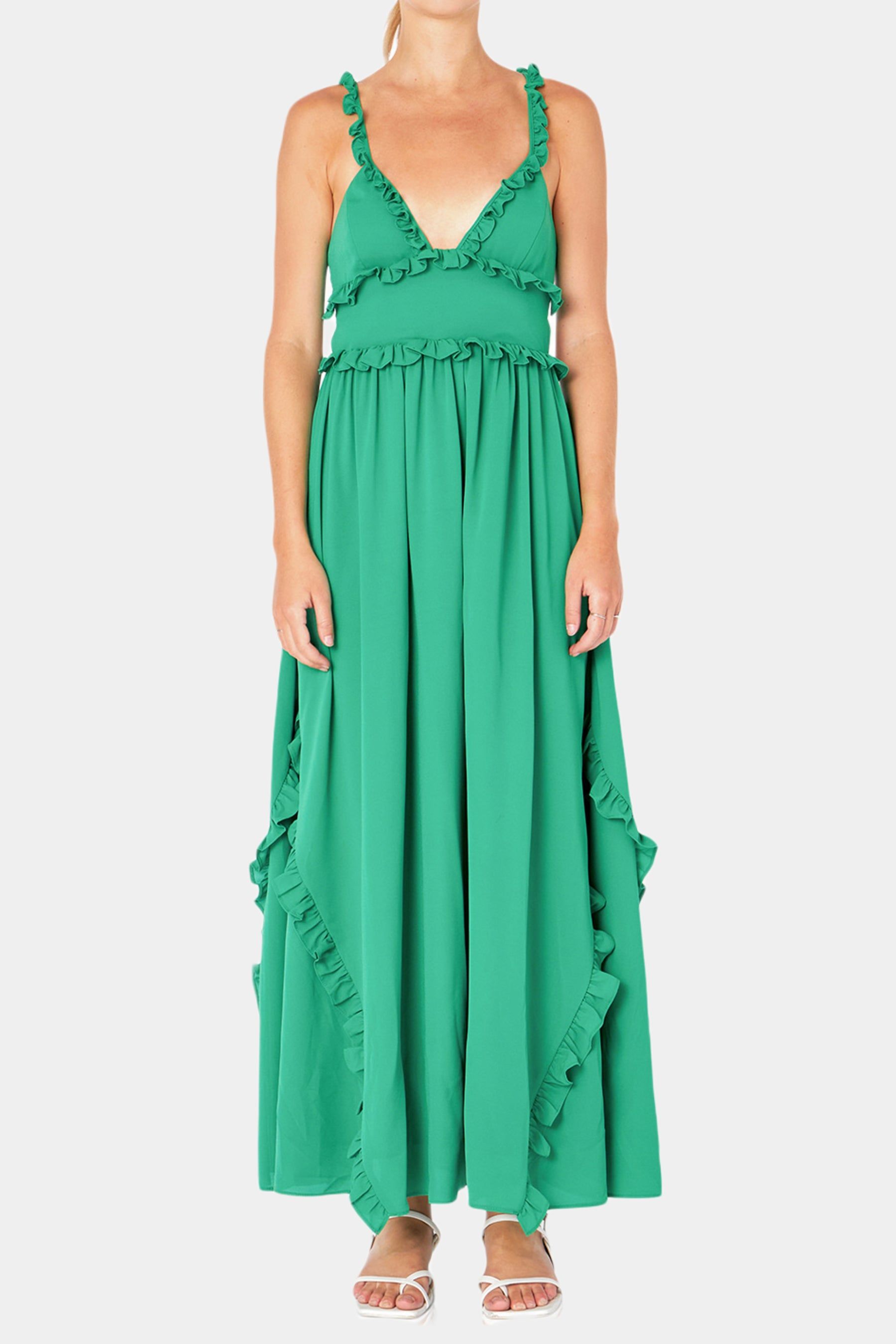 Open Back Maxi Dress sold by Lord & Taylor product image thumbnail 3