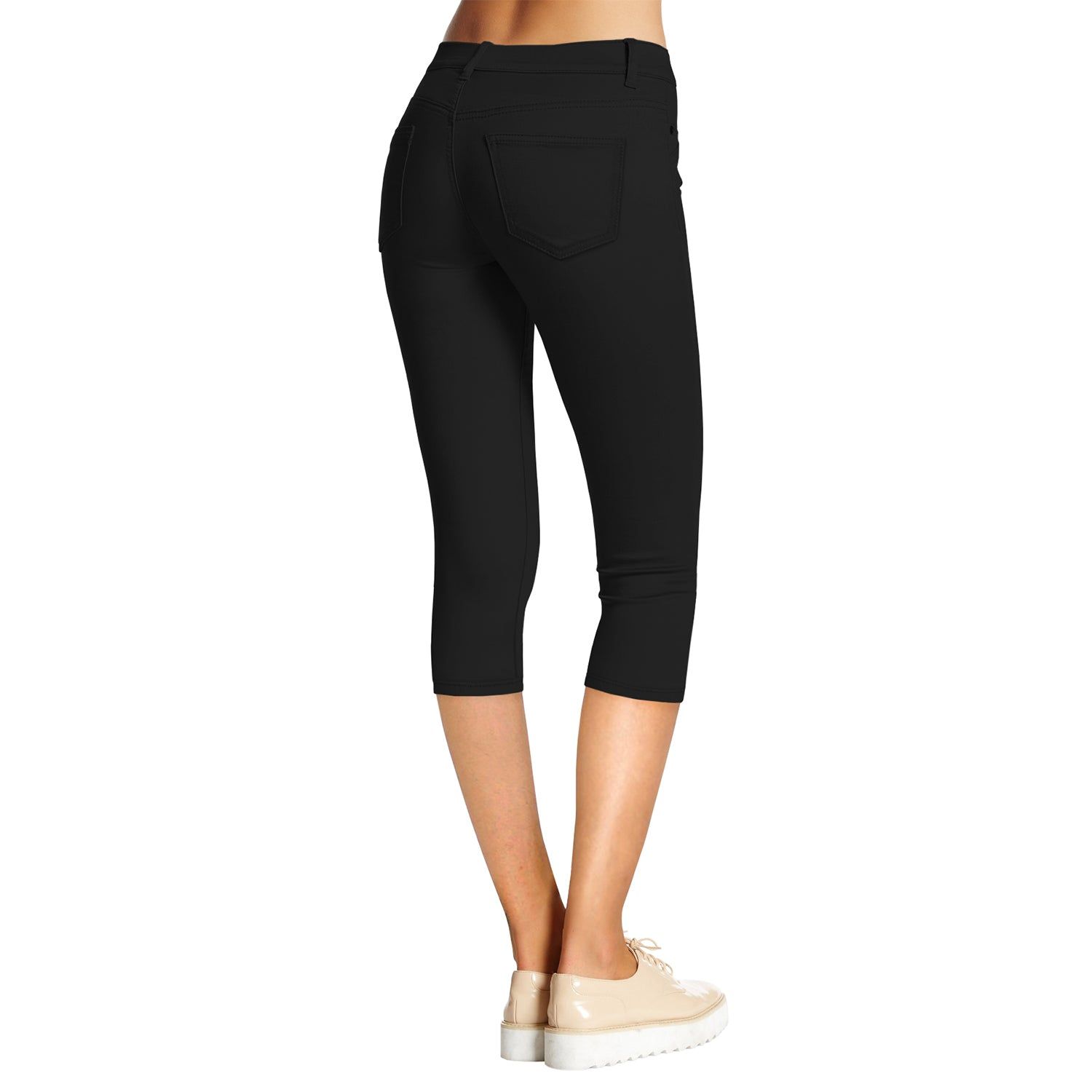 Hyper Stretch Capri sold by Lord & Taylor product image thumbnail 4