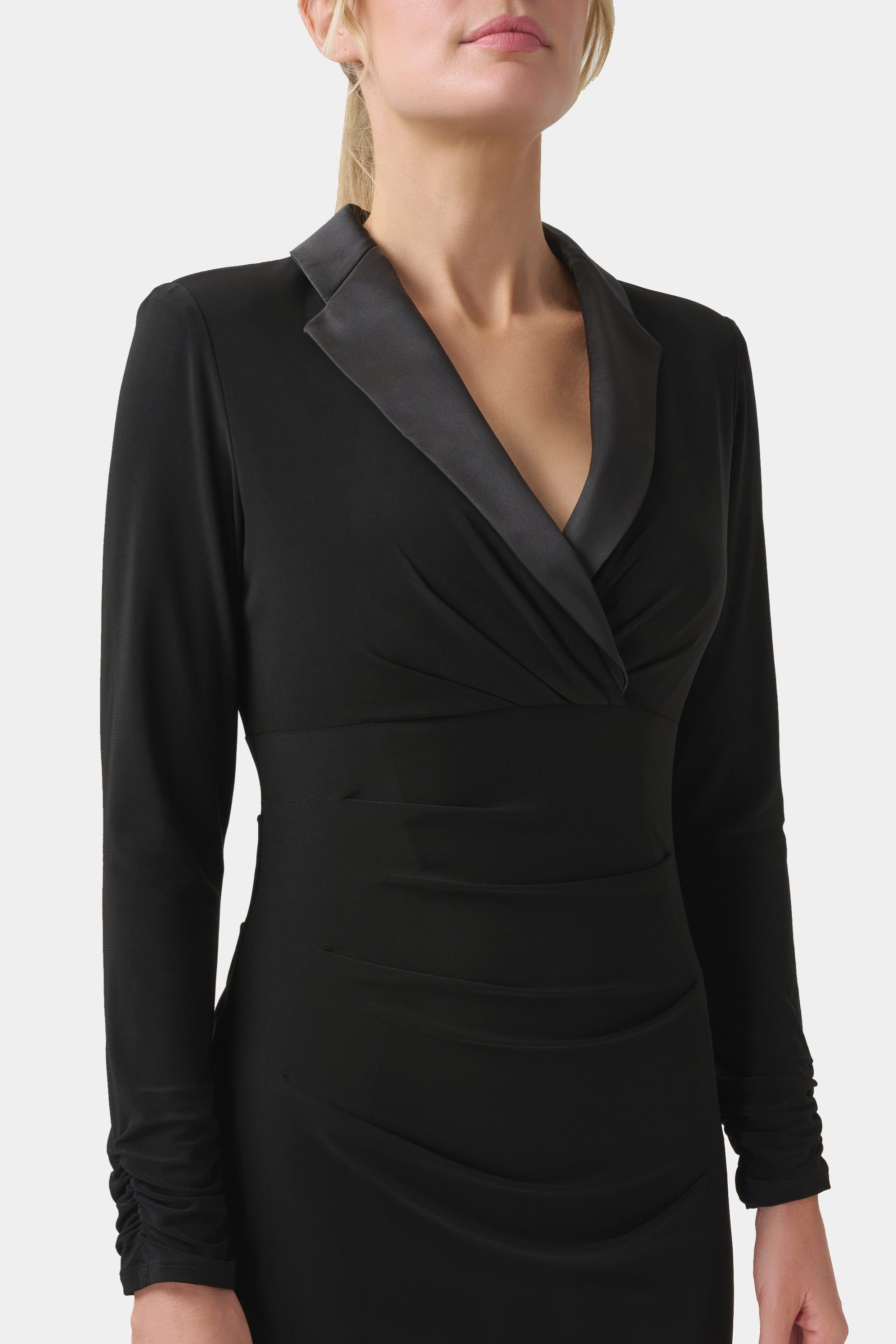 Jersey Tuxedo Dress sold by Lord & Taylor product image thumbnail 4