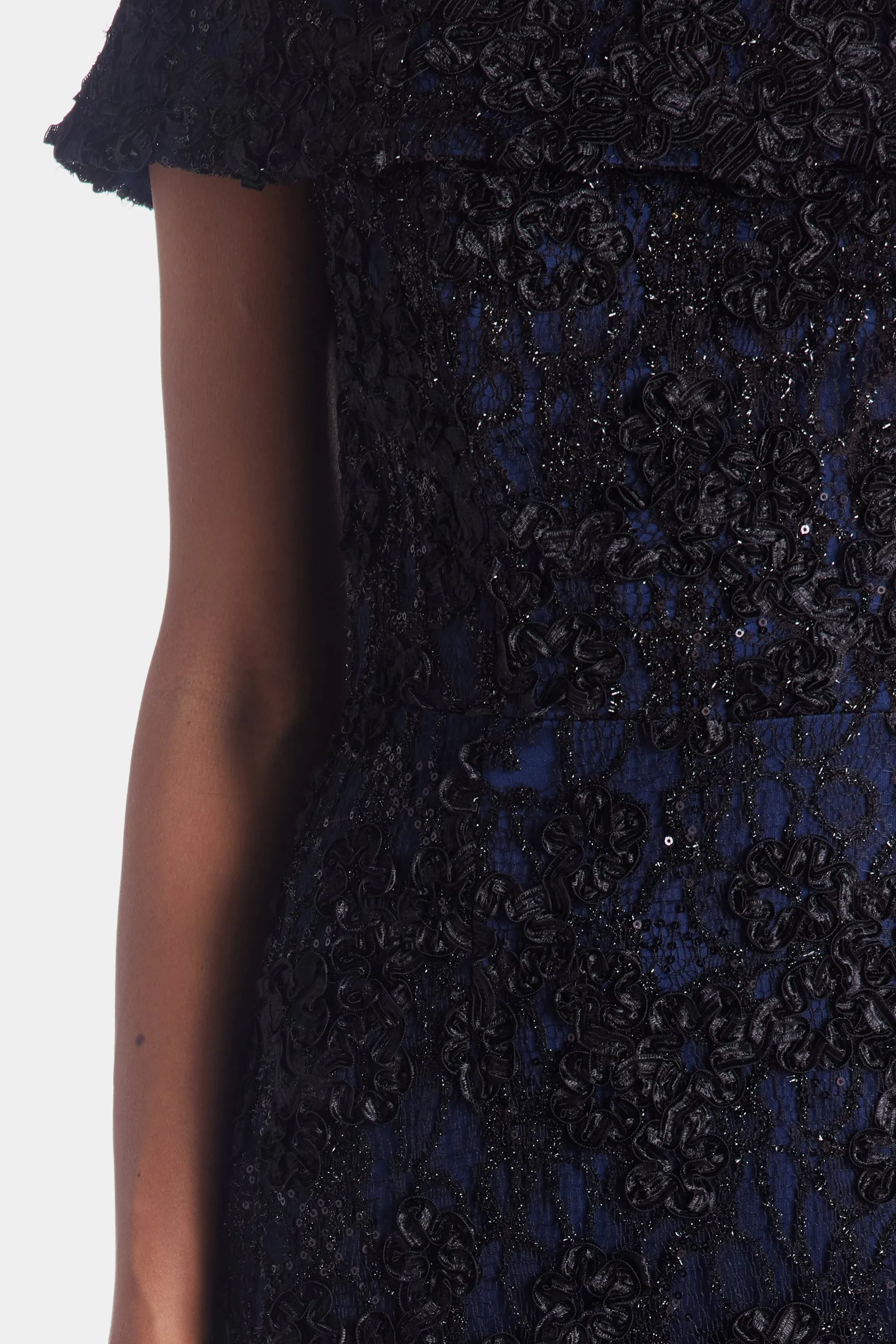 Off The Shoulder Long Lace Dress sold by Lord & Taylor product image thumbnail 2