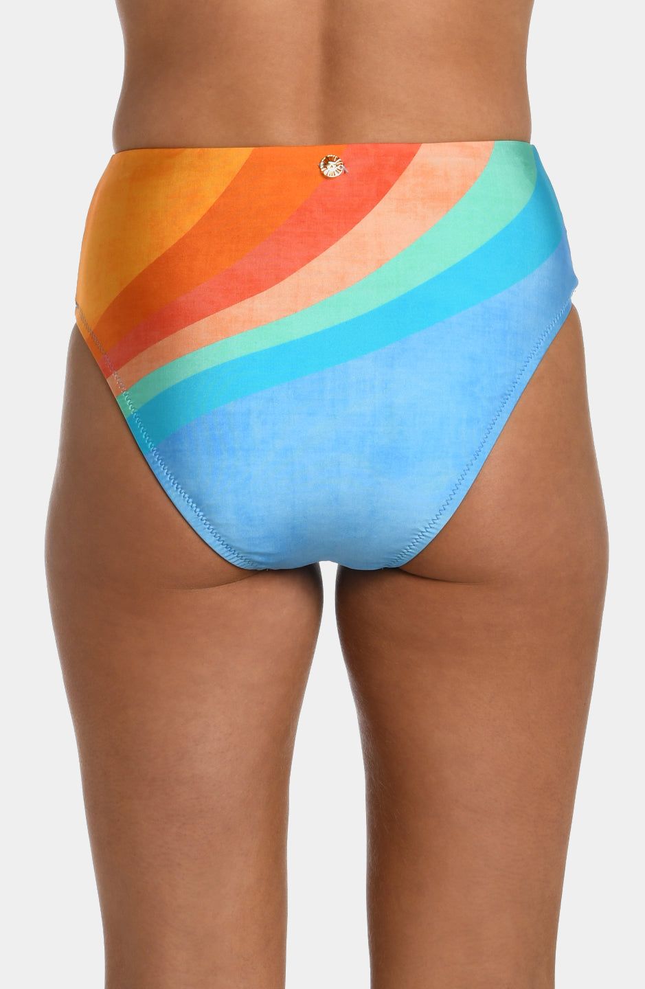 Mod High Waisted Bikini Bottoms sold by Lord & Taylor product image thumbnail 3