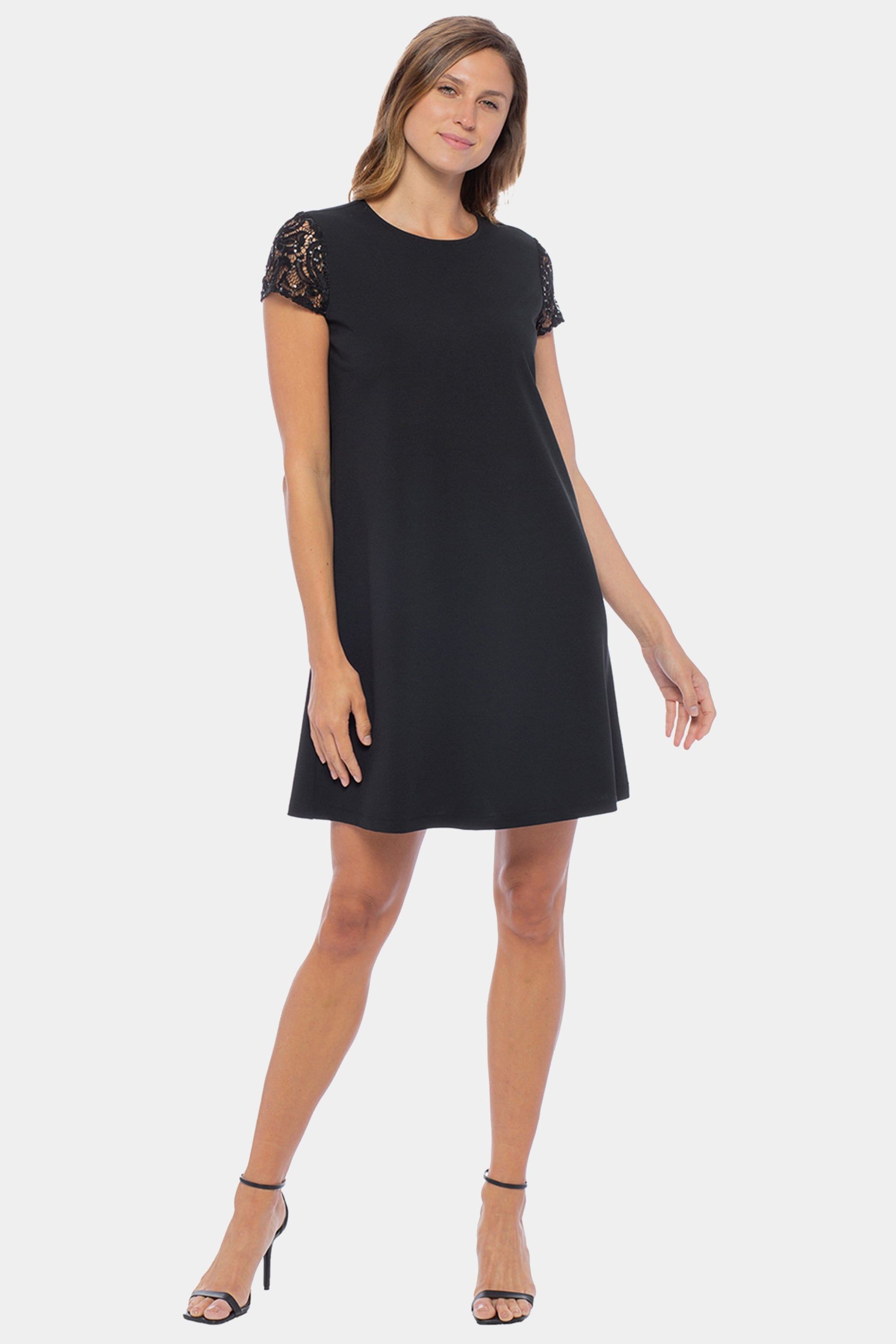 Sequin Lace Cap Sleeve Dress sold by Lord & Taylor