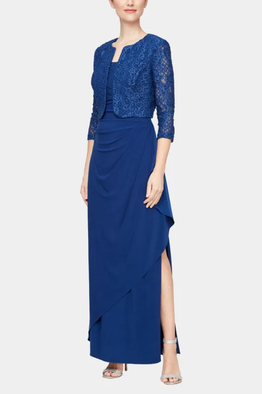 Long Empire Waist Bolero Jacket Dress made by Lord & Taylor