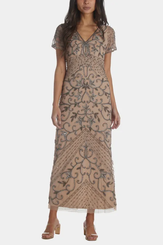 Long Beaded Dress sold by Lord & Taylor