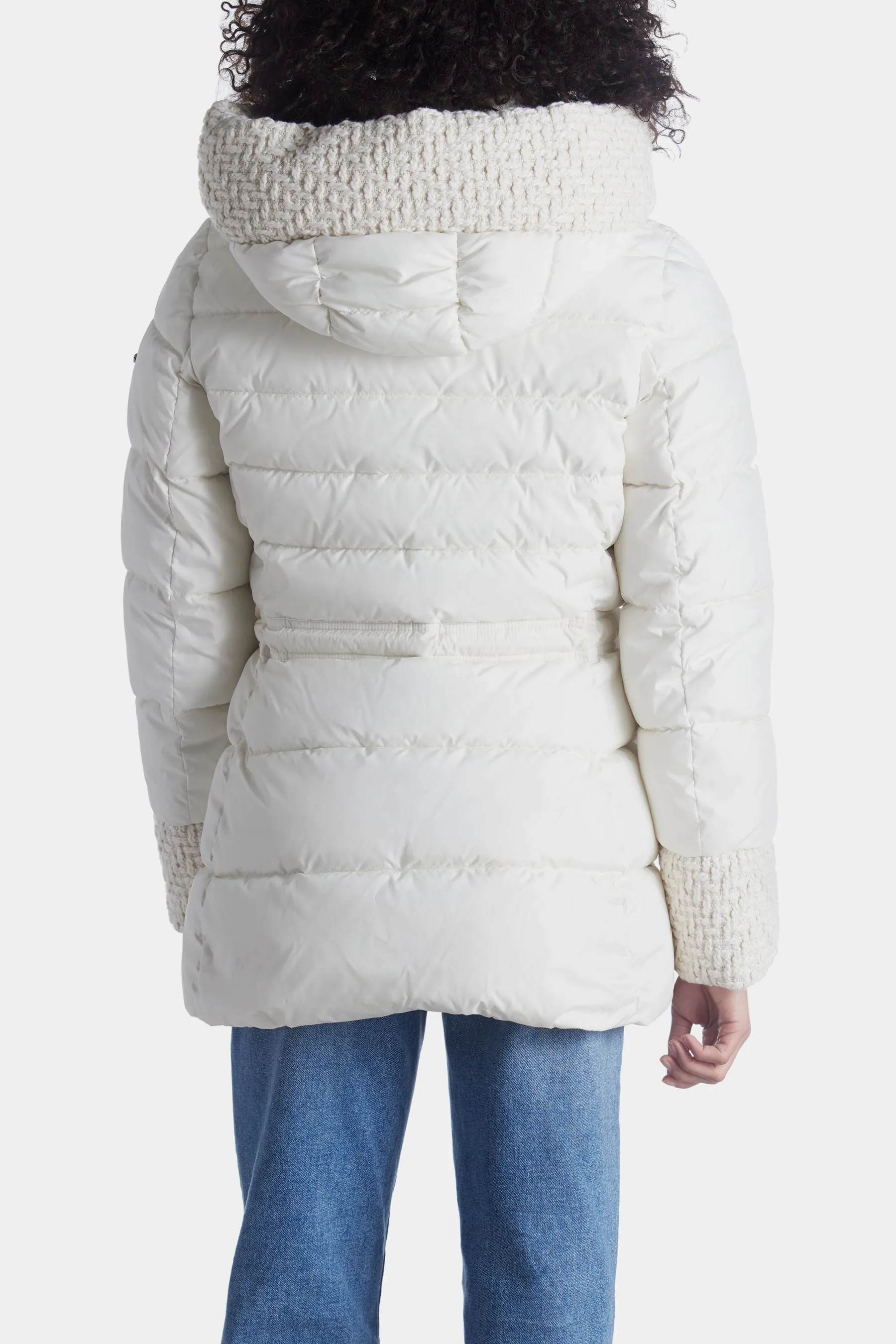 Petal & Solid Chunky Knit Puffer sold by Lord & Taylor product image thumbnail 5