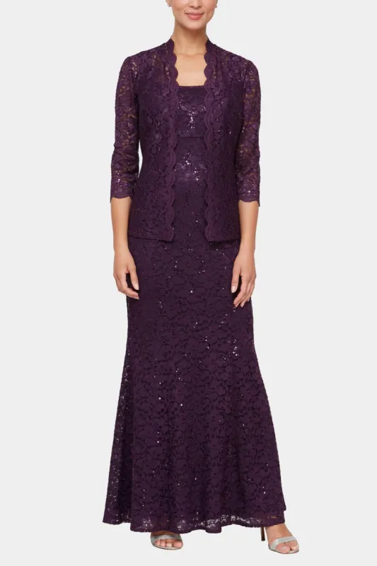 Fit And Flare Jacket Dress With Open Jacket sold by Lord & Taylor