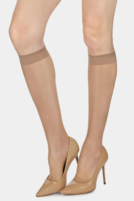 Nudes Ultra Bare Knee-High Trouser Socks sold by Lord & Taylor