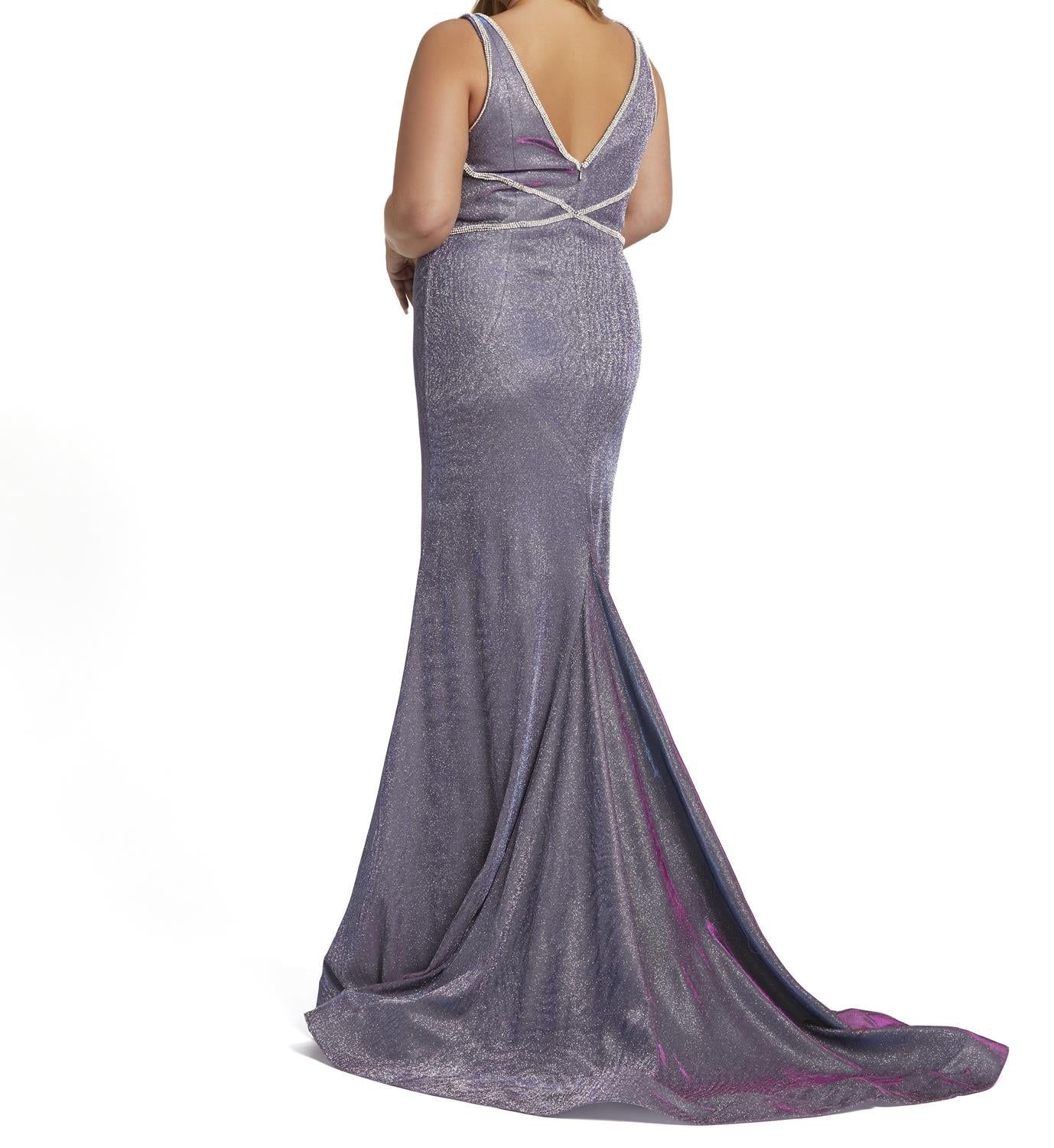 Metallic Gown sold by Lord & Taylor product image thumbnail 2