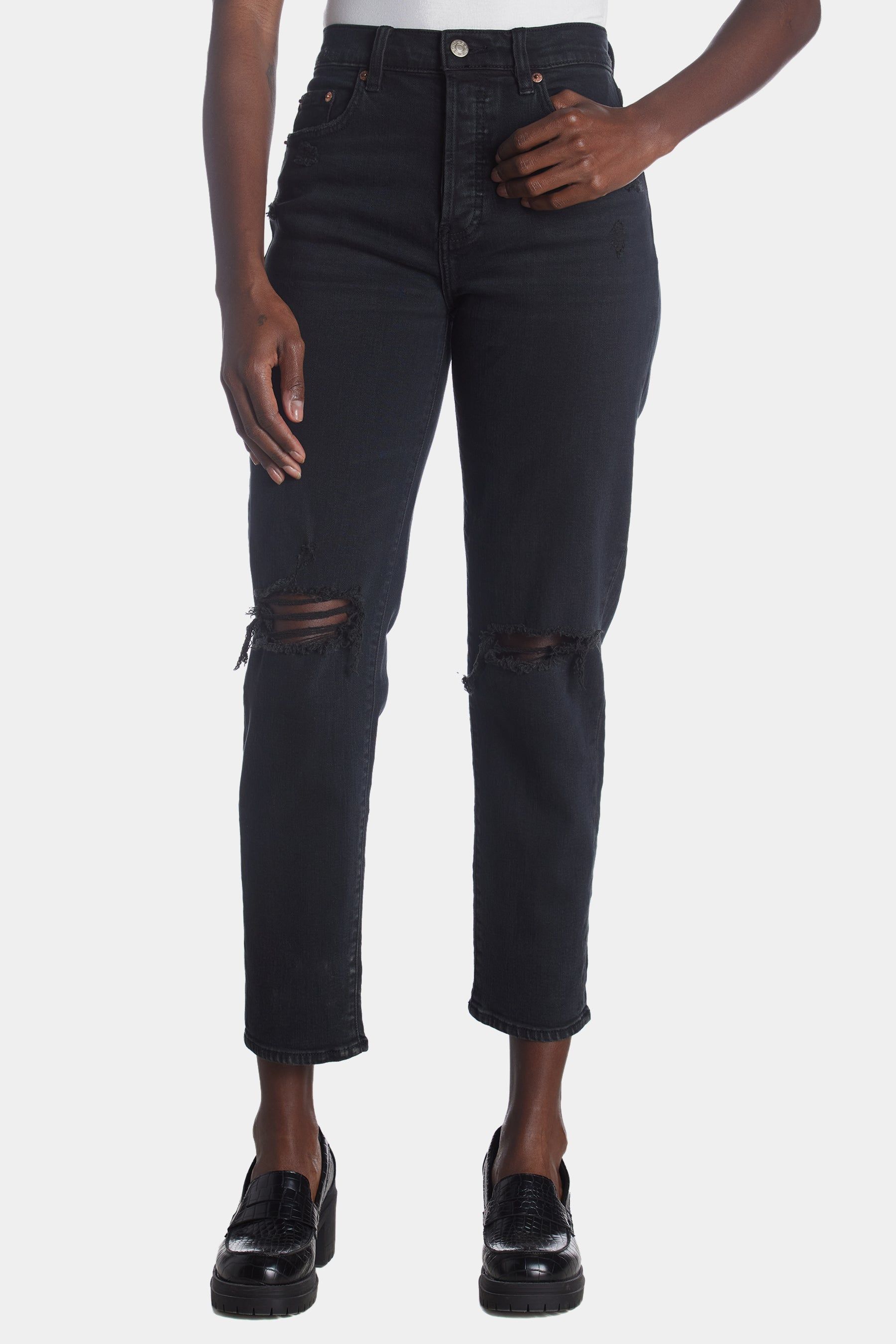 The Orig High Rise Mom sold by Lord & Taylor