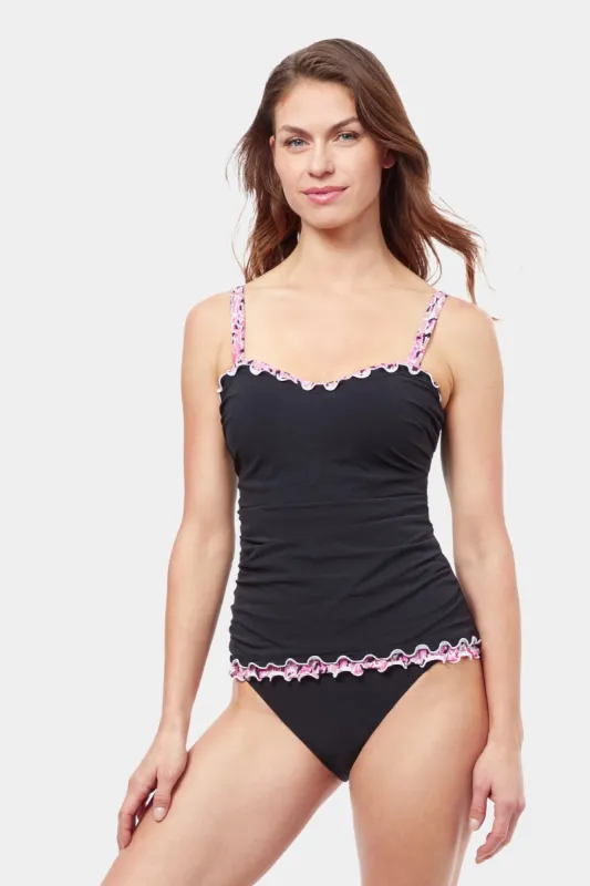 Pretty Wild E Cup Tankini sold by Lord & Taylor