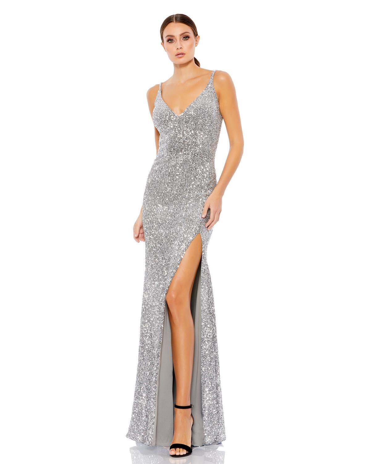 Sequin Sheath Gown sold by Lord & Taylor product image thumbnail 5