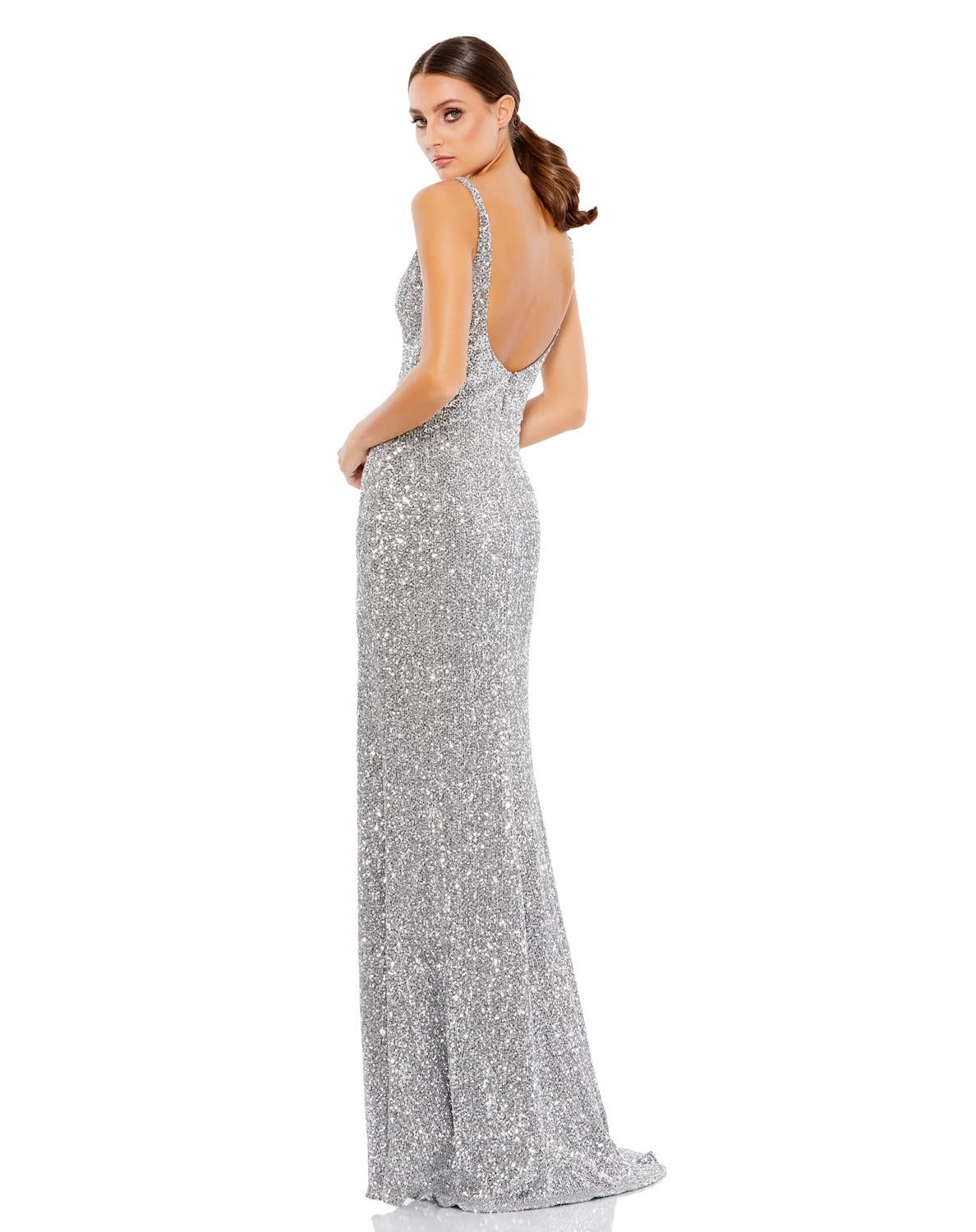 Sequin Sheath Gown sold by Lord & Taylor product image thumbnail 2