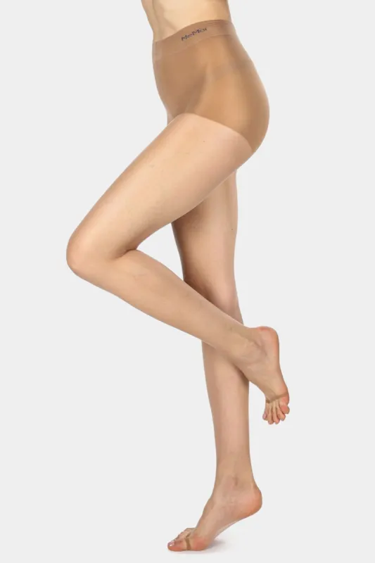 Nudes Ultra Bare Toeless High Cut Control Top Luxe Pantyhose sold by Lord & Taylor