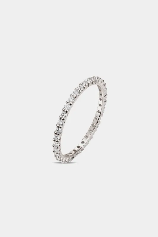 14K Rose Gold Eternity Band Ring sold by Lord & Taylor