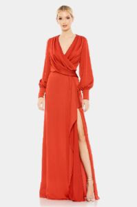 Long Sleeve Gown sold by Lord & Taylor