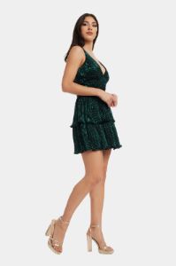 Tasha Tiered Mini Dress sold by Lord & Taylor