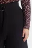 Wide Leg Belted Moss Crepe Pant sold by Lord & Taylor