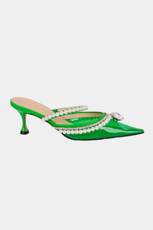 Diamond of Eliza Stiletto Mules sold by Lord & Taylor