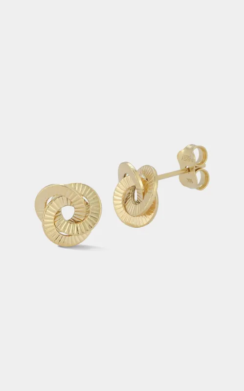 14K Gold Love Knot Studs sold by Lord & Taylor