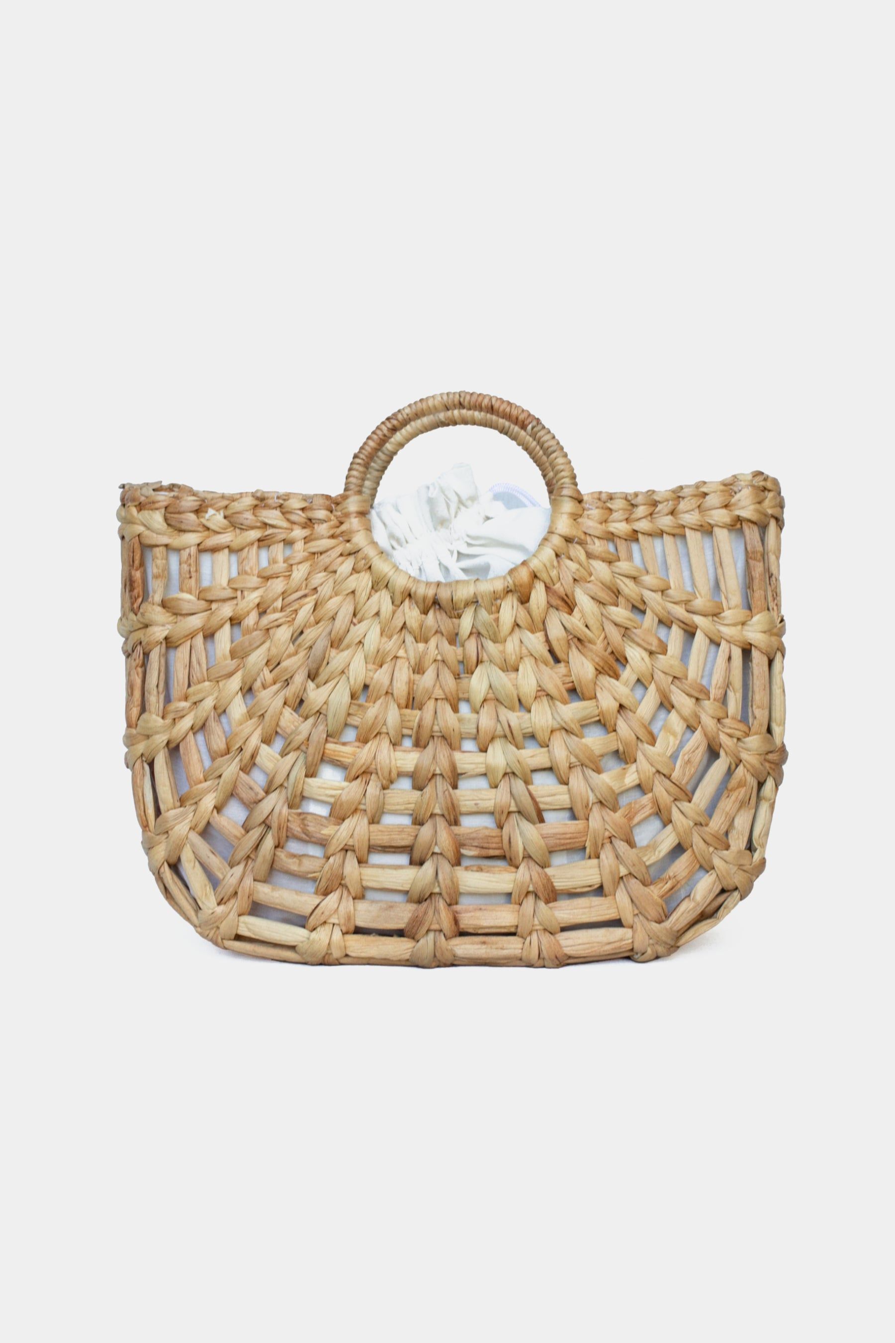 Woven Straw Bree Tote Bag sold by Lord & Taylor