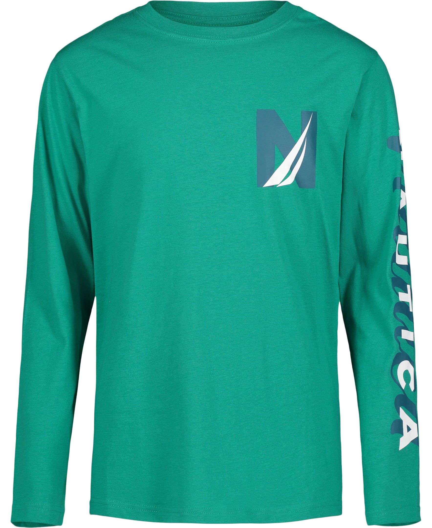 Boys On Script Long Sleeve T-Shirt sold by Lord & Taylor product image thumbnail 4