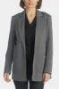 Herringbone Notch Collar Blazer sold by Lord & Taylor
