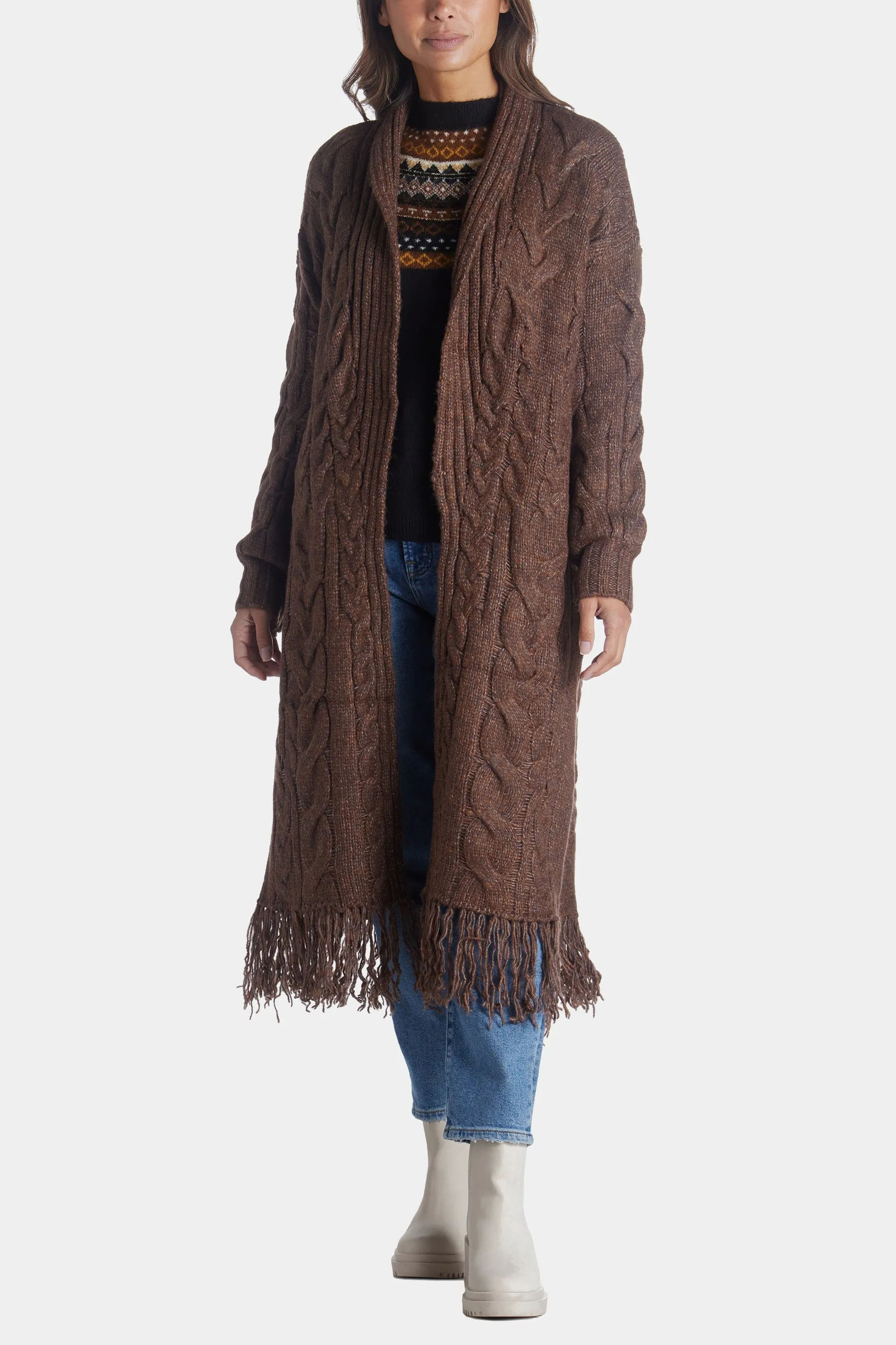 Dream Cable Sweater Cardigan sold by Lord & Taylor