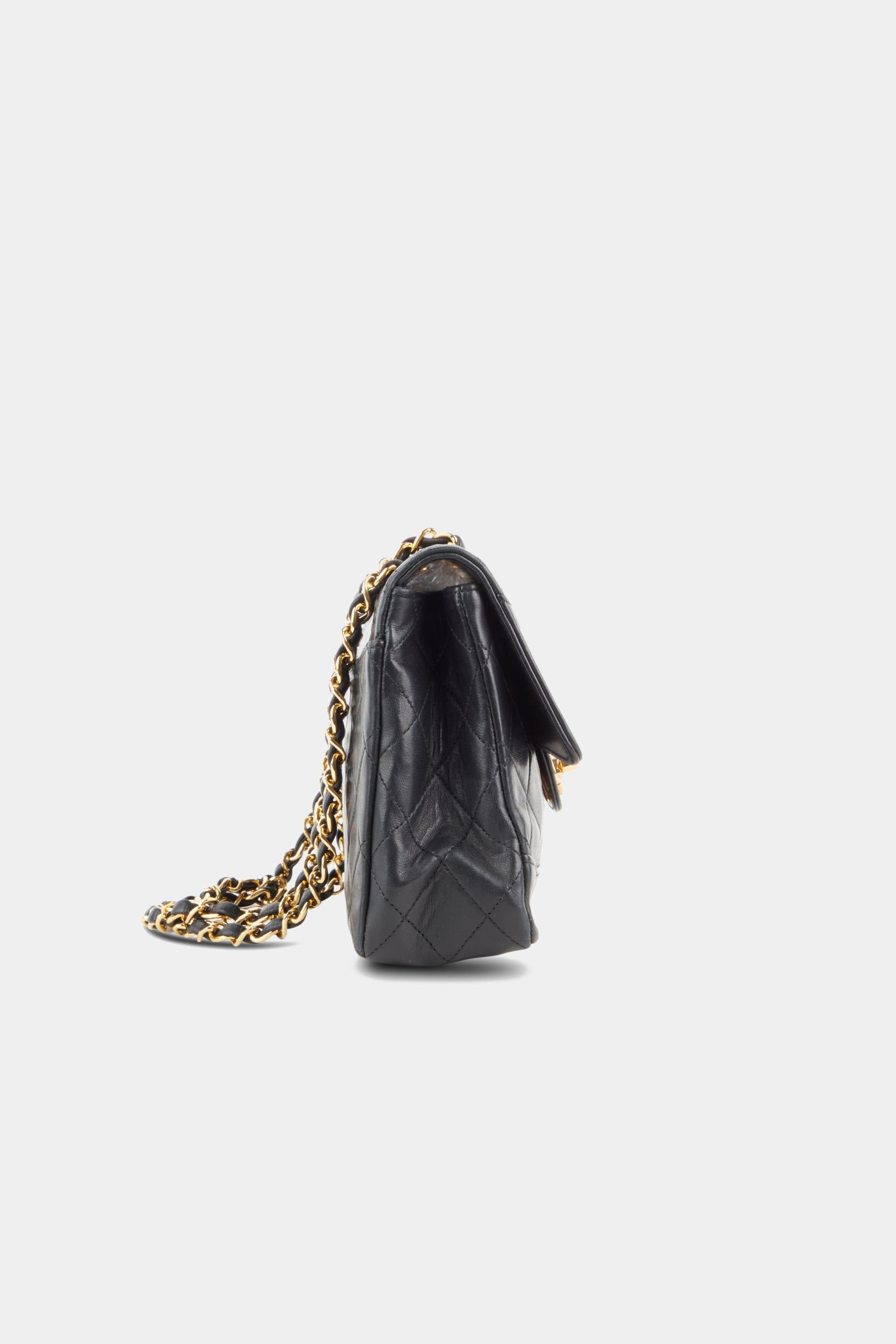 GHW Lambskin Single Flap Bag sold by Lord & Taylor product image thumbnail 3