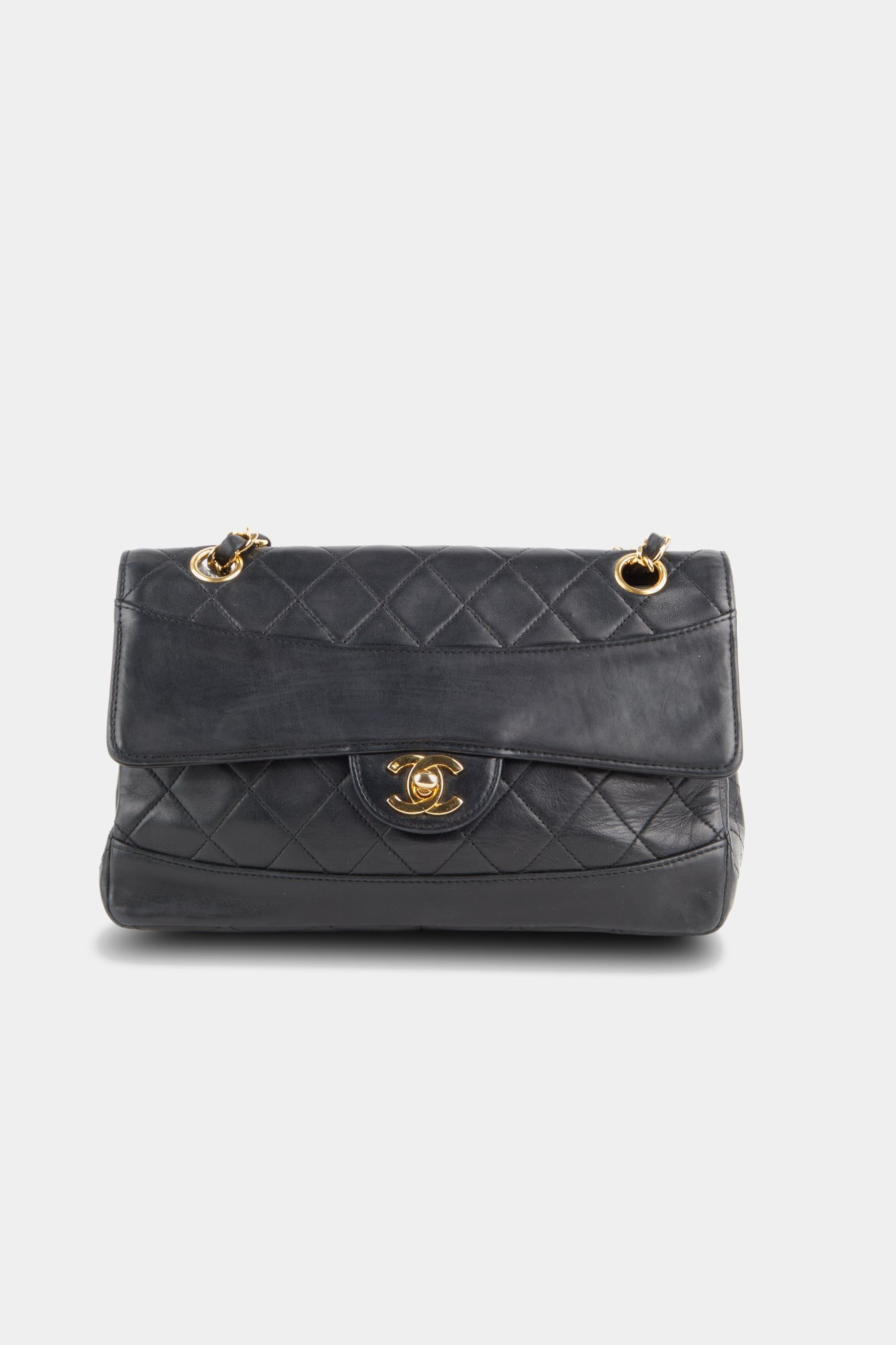 GHW Lambskin Single Flap Bag sold by Lord & Taylor