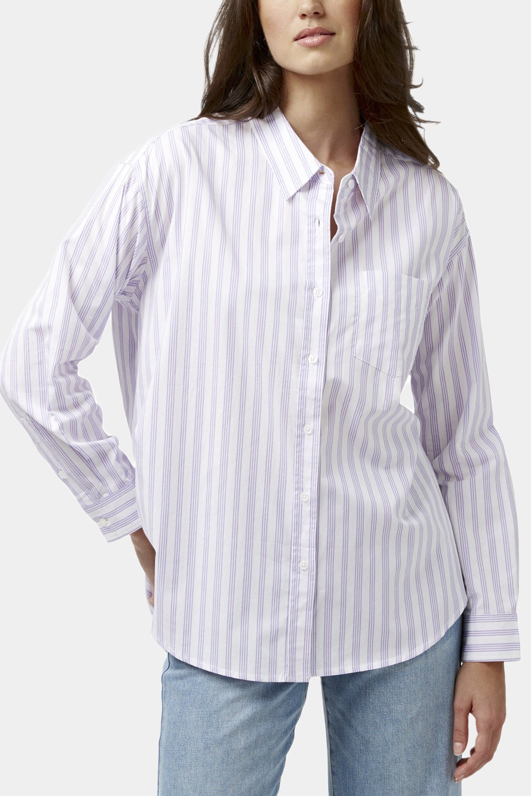 Hayden Oversized Boyfriend Shirt sold by Lord & Taylor product image thumbnail 2