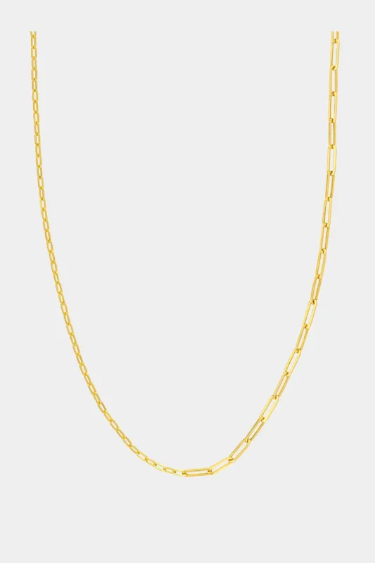 14K Gold 50/50 Paperclip Necklace sold by Lord & Taylor