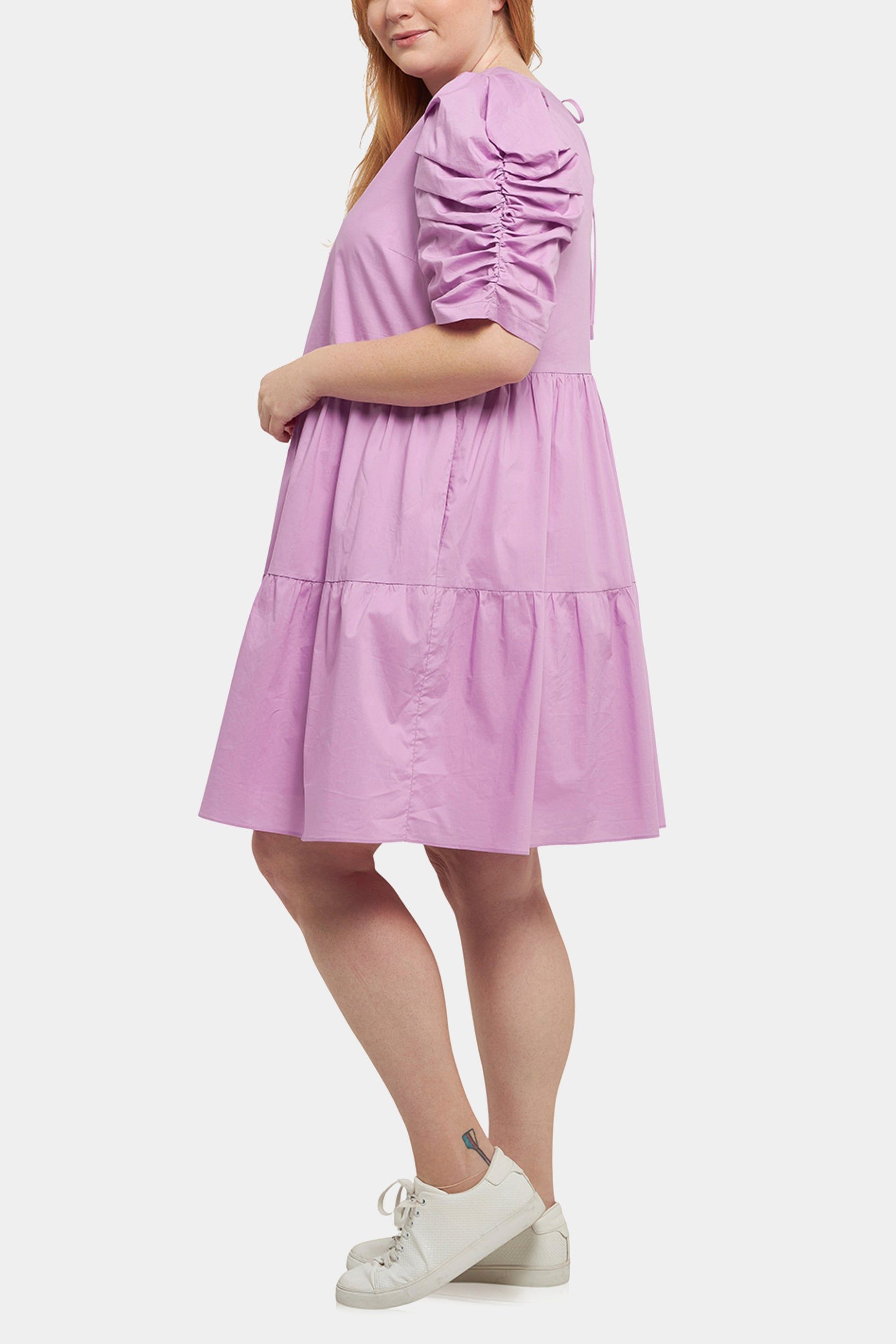 Pleated Sleeve Mini Dress sold by Lord & Taylor product image thumbnail 3