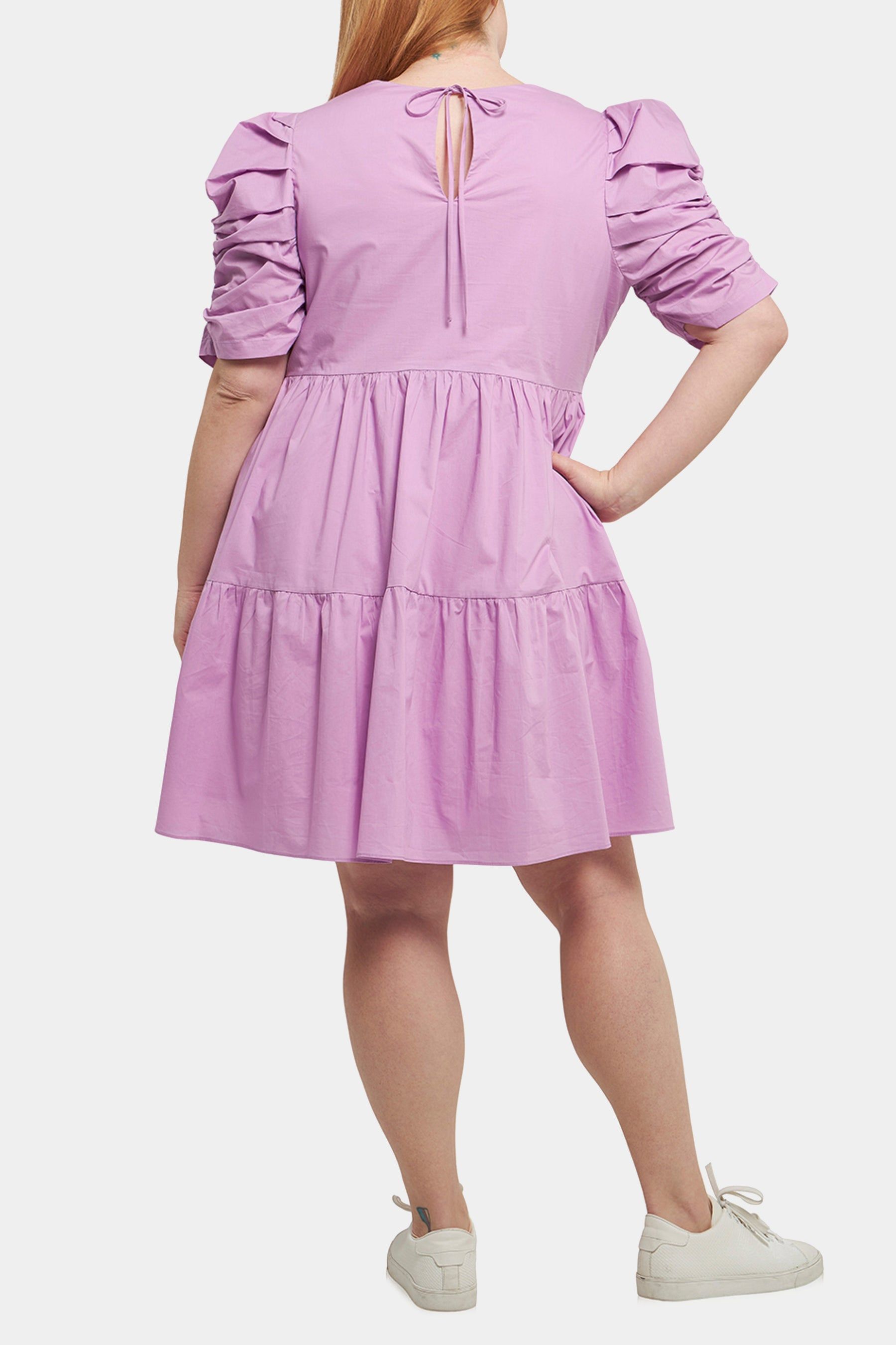 Pleated Sleeve Mini Dress sold by Lord & Taylor product image thumbnail 4