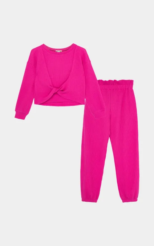 Girls Pull On Jogger Set sold by Lord & Taylor