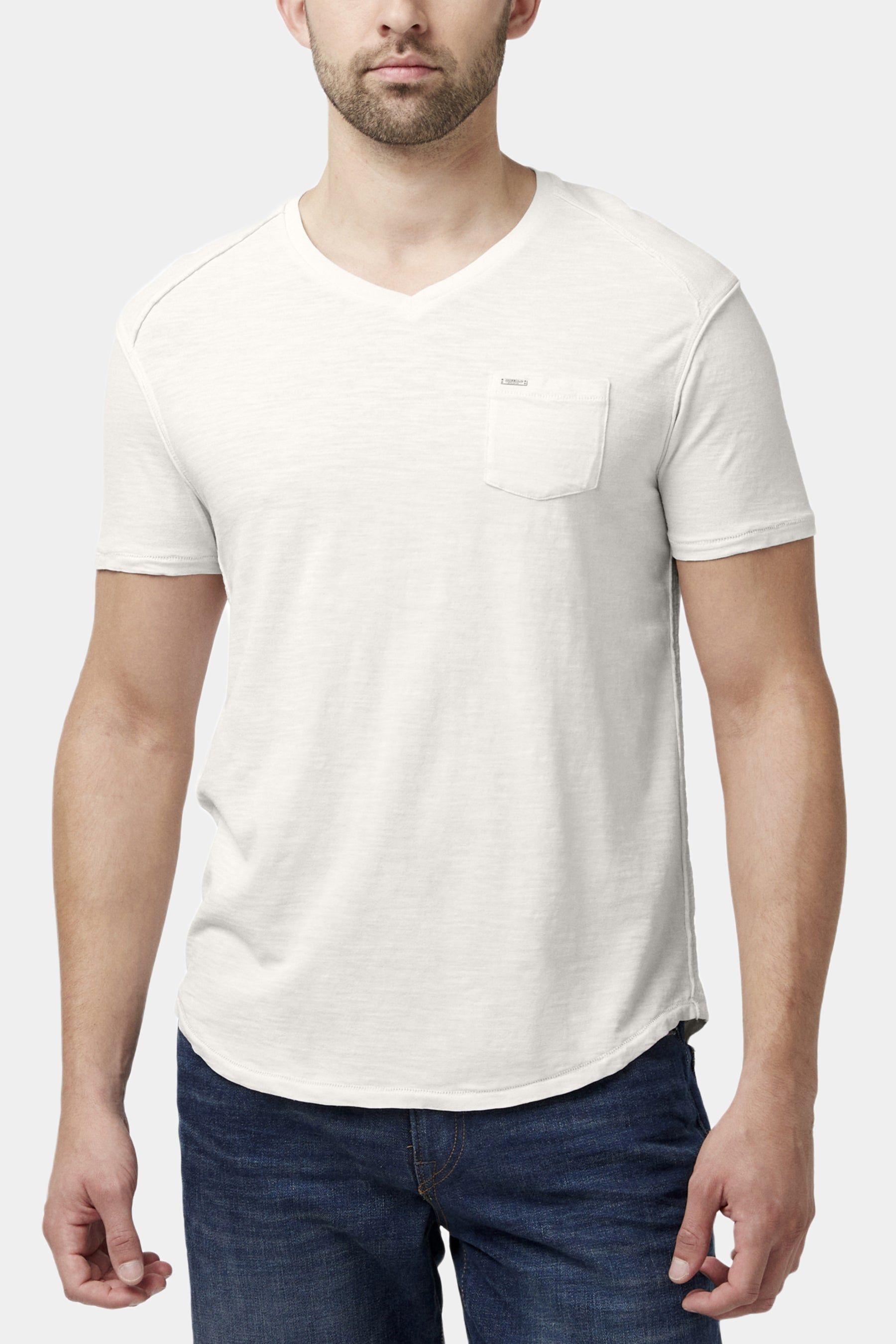 Kamiz Acid Wash Pocket T-Shirt sold by Lord & Taylor product image thumbnail 6