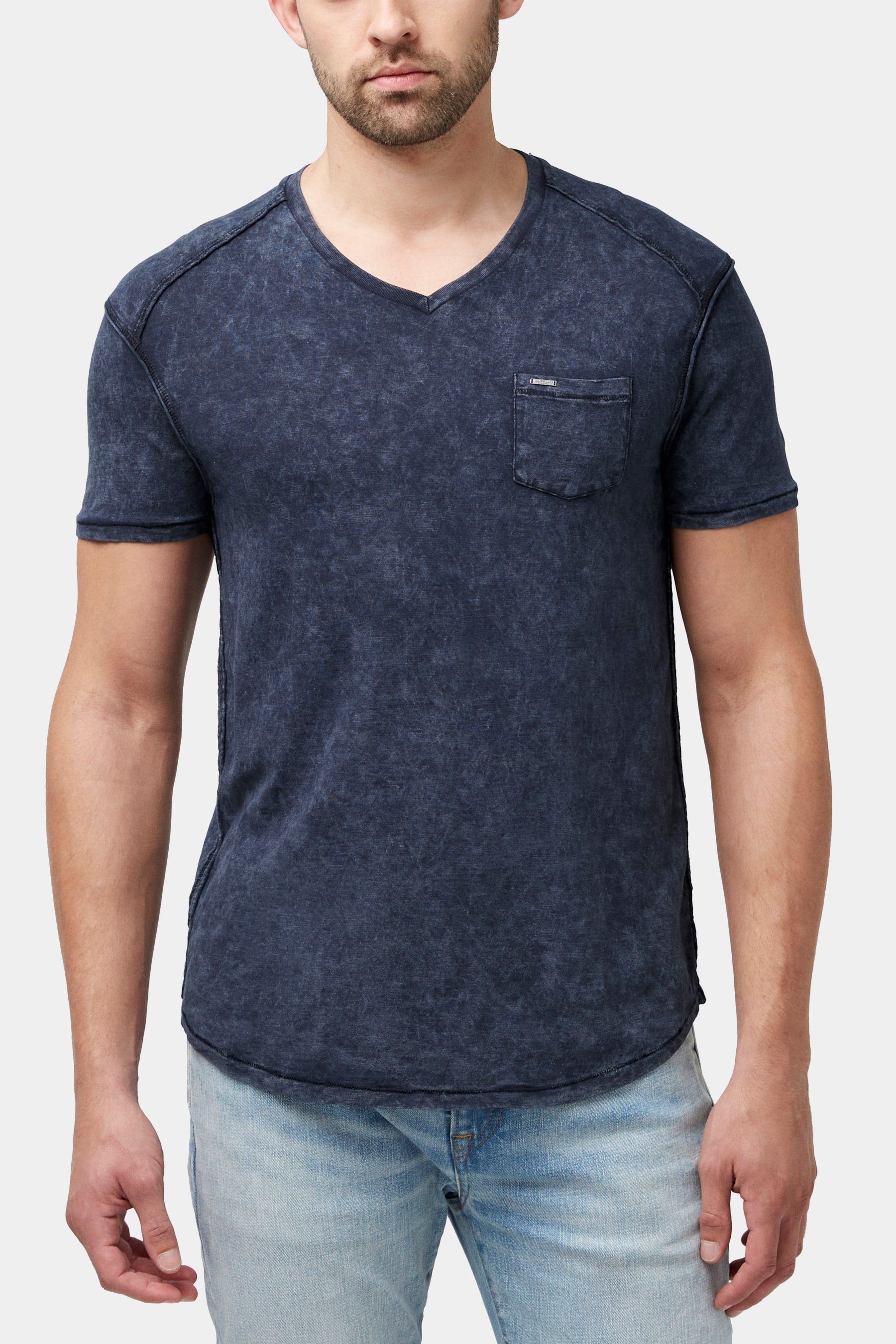 Kamiz Acid Wash Pocket T-Shirt sold by Lord & Taylor