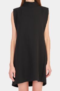 Mock Neck Sleeveless Shift Dress sold by Lord & Taylor