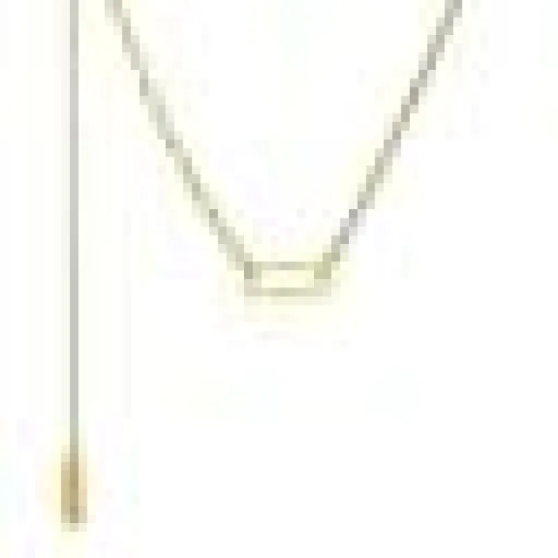 Double Loving Layered Gold Plated Necklace sold by Lord & Taylor