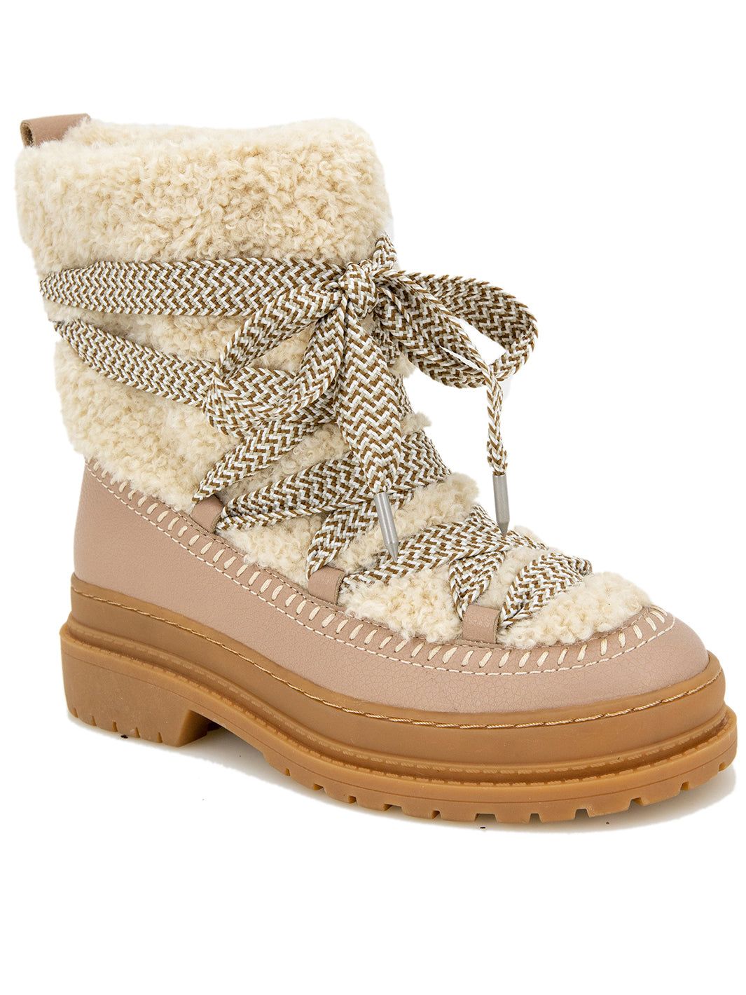 Yuki Lace Up Lug Sole Boots sold by Lord & Taylor